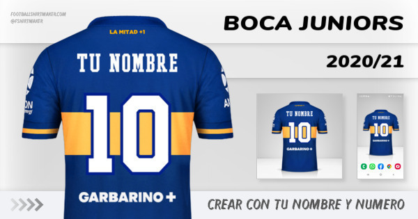 camiseta Boca Juniors 2020/21