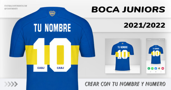 camiseta Boca Juniors 2021/2022