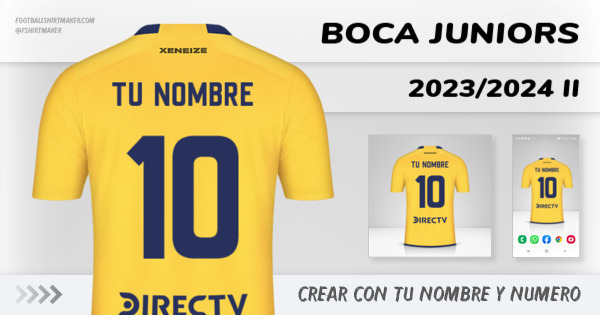 Camiseta Boca Juniors 2023/2024 II