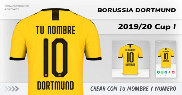 camiseta Borussia Dortmund 2019/20 Cup I