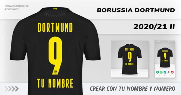camiseta Borussia Dortmund 2020/21 II