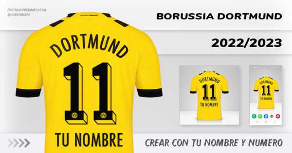Primera Camiseta Borussia Dortmund 2022 2023 – Camisetas Replicas Futbol