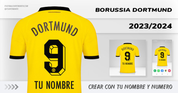 camiseta Borussia Dortmund 2023/2024