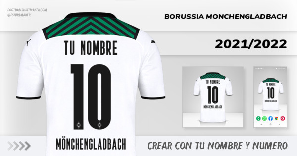 camiseta Borussia Monchengladbach 2021/2022