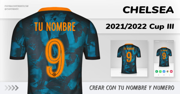 camiseta Chelsea 2021/2022 Cup III