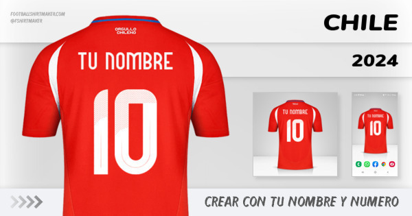 Camiseta Chile 2024