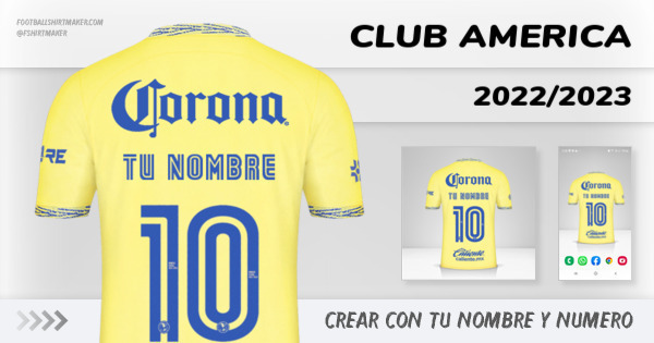 camiseta Club America 2022/2023