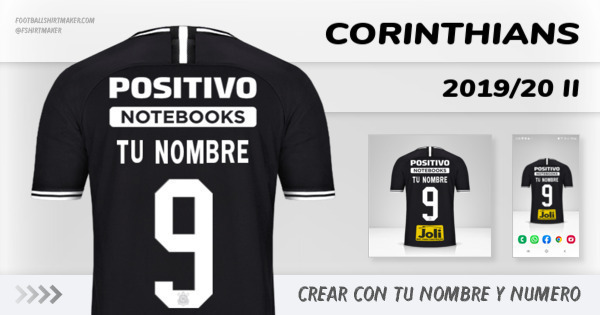 camiseta Corinthians 2019/20 II