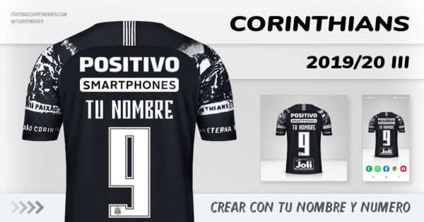 camiseta Corinthians 2019/20 III