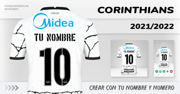 camiseta Corinthians 2021/2022