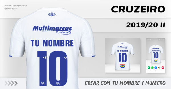 camiseta Cruzeiro 2019/20 II