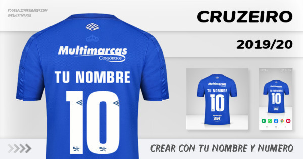 camiseta Cruzeiro 2019/20