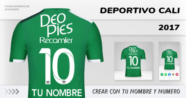camiseta Deportivo Cali 2017