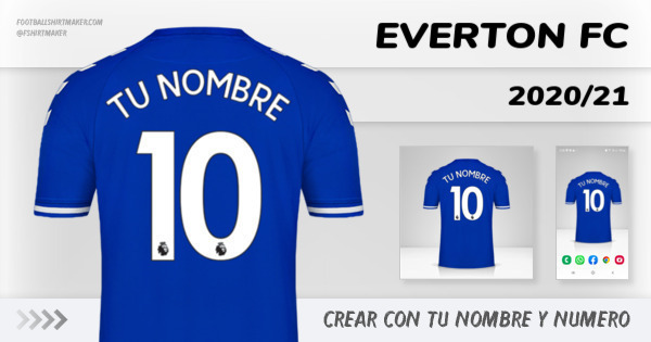 camiseta Everton FC 2020/21