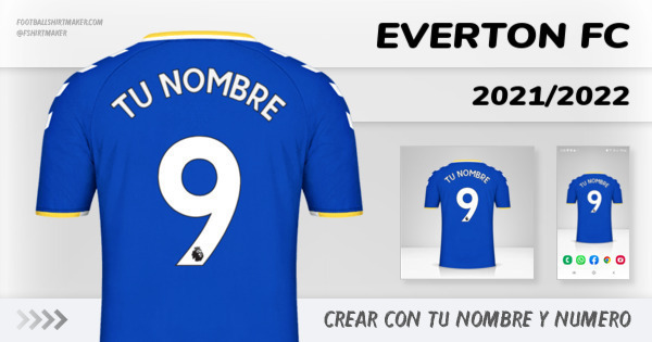 camiseta Everton FC 2021/2022