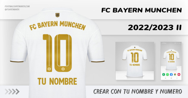 camiseta FC Bayern Munchen 2022/2023 II