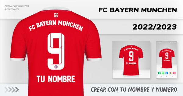 camiseta FC Bayern Munchen 2022/2023
