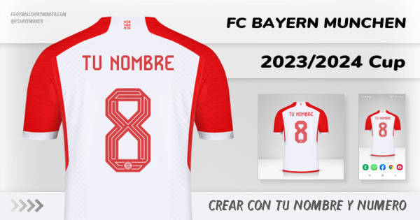 camiseta FC Bayern Munchen 2023/2024 Cup