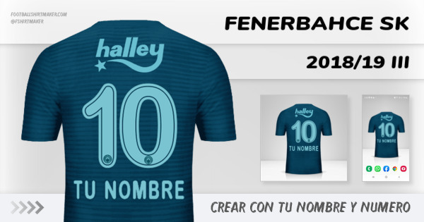 camiseta Fenerbahce SK 2018/19 III
