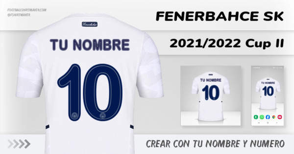 camiseta Fenerbahce SK 2021/2022 Cup II