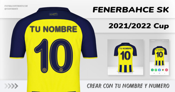 camiseta Fenerbahce SK 2021/2022 Cup