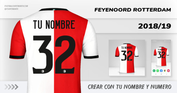 jersey Feyenoord Rotterdam 2018/19