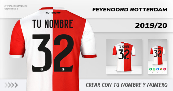 jersey Feyenoord Rotterdam 2019/20