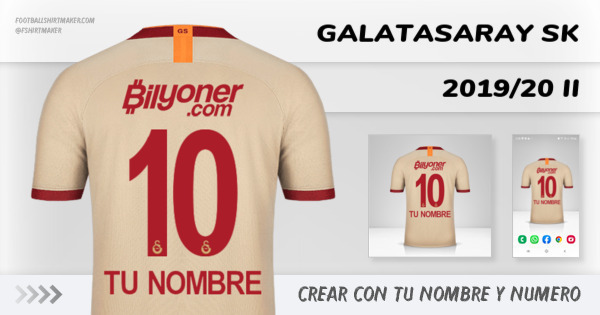 camiseta Galatasaray SK 2019/20 II