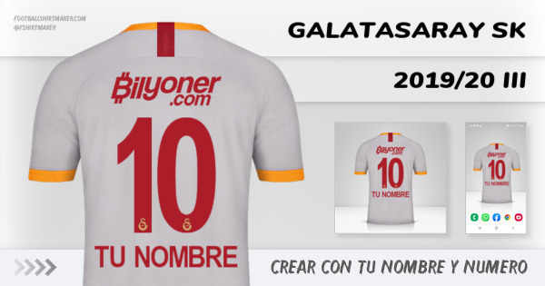 camiseta Galatasaray SK 2019/20 III