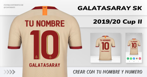 camiseta Galatasaray SK 2019/20 Cup II