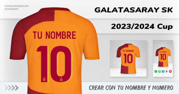 camiseta Galatasaray SK 2023/2024 Cup