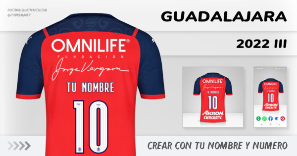 camiseta Guadalajara 2022 III