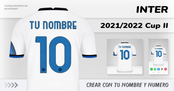 camiseta Inter 2021/2022 Cup II