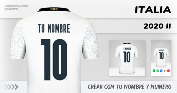 camiseta Italia 2020 II