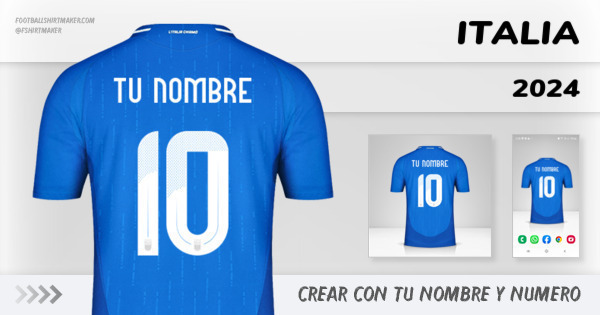 Camiseta Italia 2024