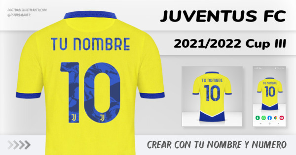 camiseta Juventus FC 2021/2022 Cup III