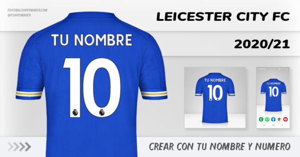 camiseta Leicester City FC 2020/21