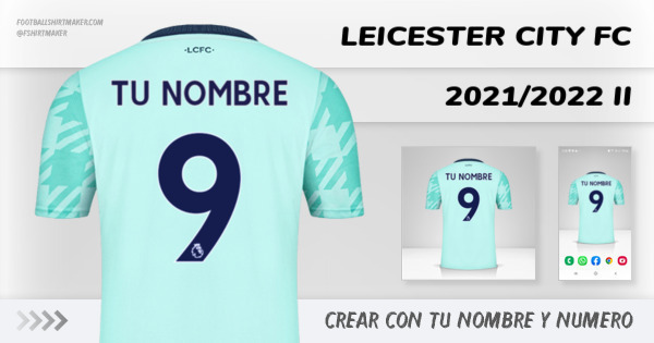 camiseta Leicester City FC 2021/2022 II