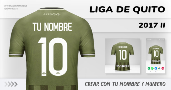 camiseta Liga de Quito 2017 II