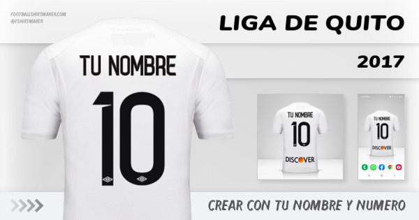 camiseta Liga de Quito 2017