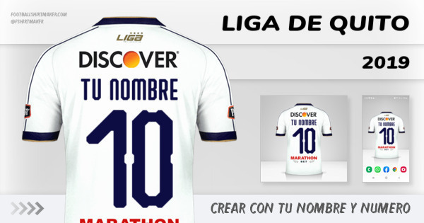 camiseta Liga de Quito 2019