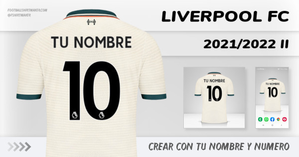 camiseta Liverpool FC 2021/2022 II