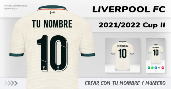 camiseta Liverpool FC 2021/2022 Cup II