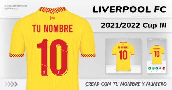camiseta Liverpool FC 2021/2022 Cup III