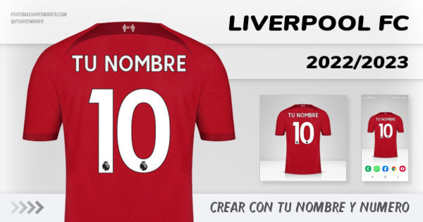 camiseta Liverpool FC 2022/2023