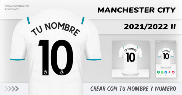 camiseta Manchester City 2021/2022 II
