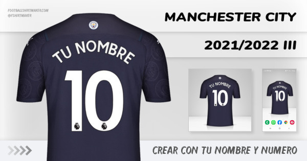 camiseta Manchester City 2021/2022 III