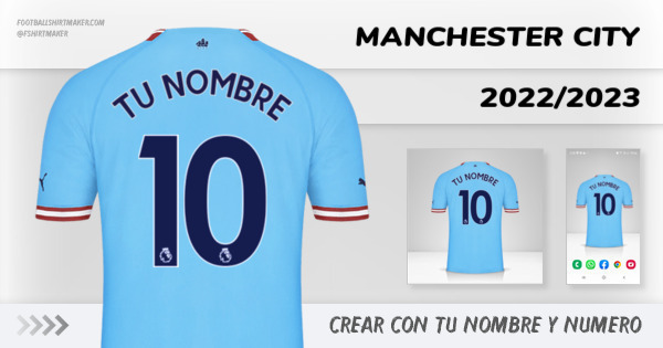 camiseta Manchester City 2022/2023