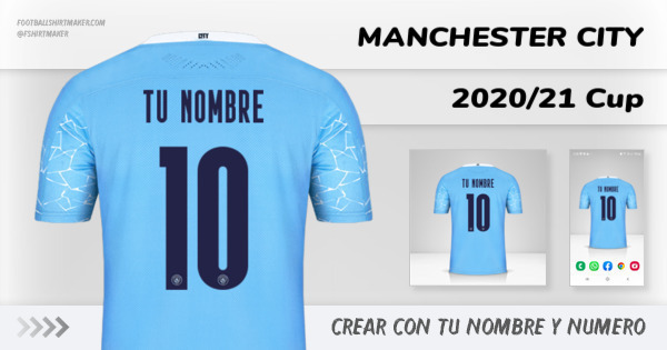 jersey Manchester City 2020/21 Cup