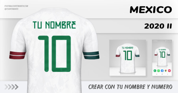 camiseta Mexico 2020 II